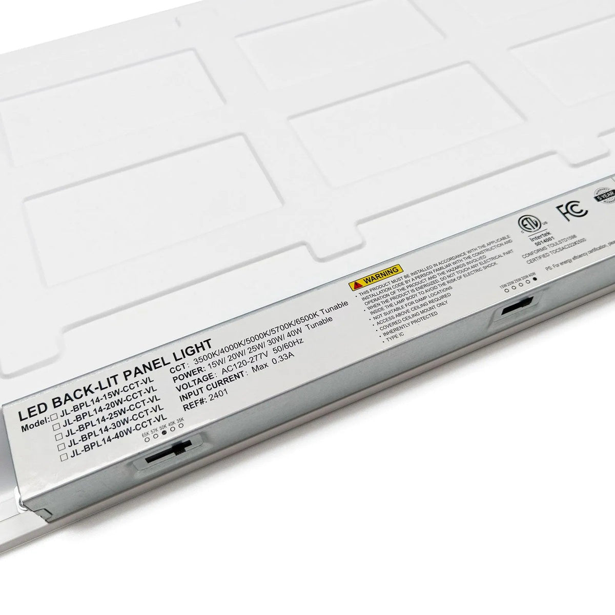 LED back-lit panel light with specifications | Selix Kala