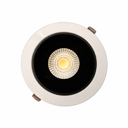 20-Pack 24W 5-Inch LED Gimbal Recessed Light - Adjustable Beam, 2000 Lumens, 5CCT (Black ) | Selix Kala